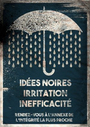 Affiche "Idées noires"