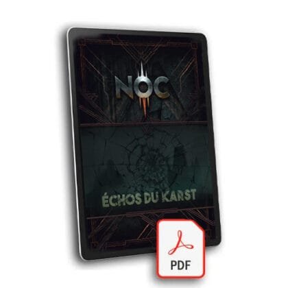 Scénario PDF "Échos du Karst"